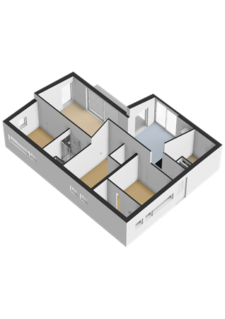 Floorplan - Nieuwesluisweg 1A712, 4511 RG Breskens